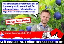 NORGES BRUDD PÅ MENNESKERETTIGHETENE